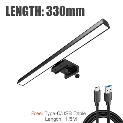 LED Monitor Light Bar — Eye-Care Desk Lighting for Work, Gaming & Reading