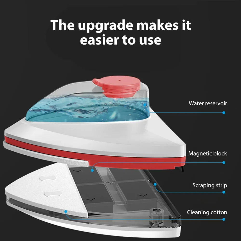 Dual-Sided Magnetic Window Cleaner