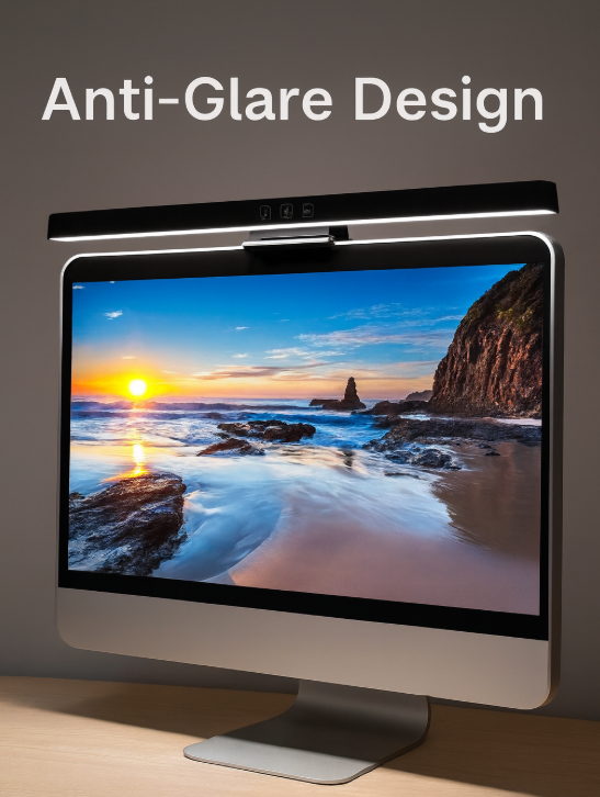 LED Monitor Light Bar — Eye-Care Desk Lighting for Work, Gaming & Reading